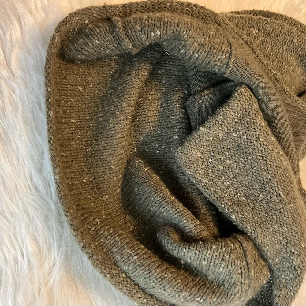 Anthropologie Olive Green Wool Blend Blazer - Picture 9 of 12